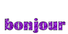Gif animé bonjour